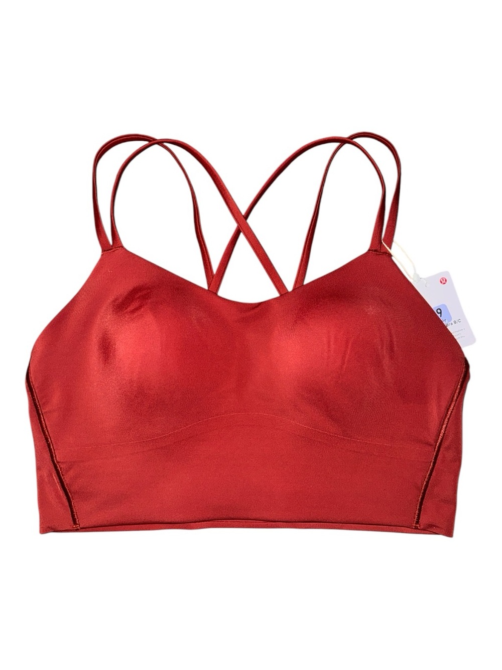 Lululemon Like a Cloud Longline Bra Cranberry Charm NWT Sizes 8